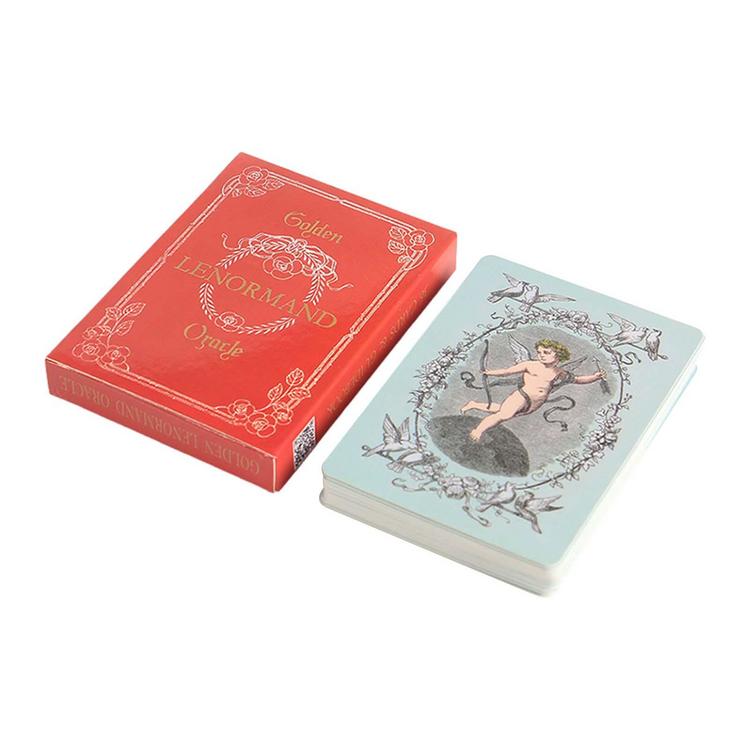 Tarot Cards Golden Lenormand Portable 36