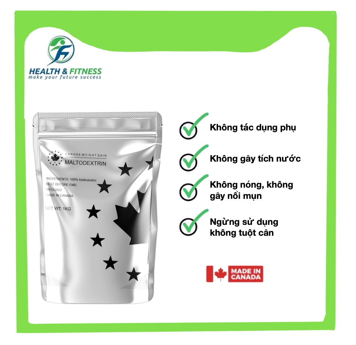 [HCM]Sữa Tăng Cân Maltodextrin Combo 2 Túi