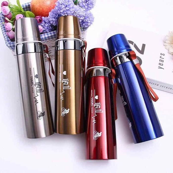 Bình giữ nhiệt có lõi inox cao cấp 800ml, binh giu nhiet inox cao cấp