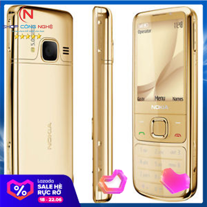 [HCM]Điện Thoại Nokia 6700 Classic Gold Zin full phụ kiện BẢO HÀNH 1 NĂM
