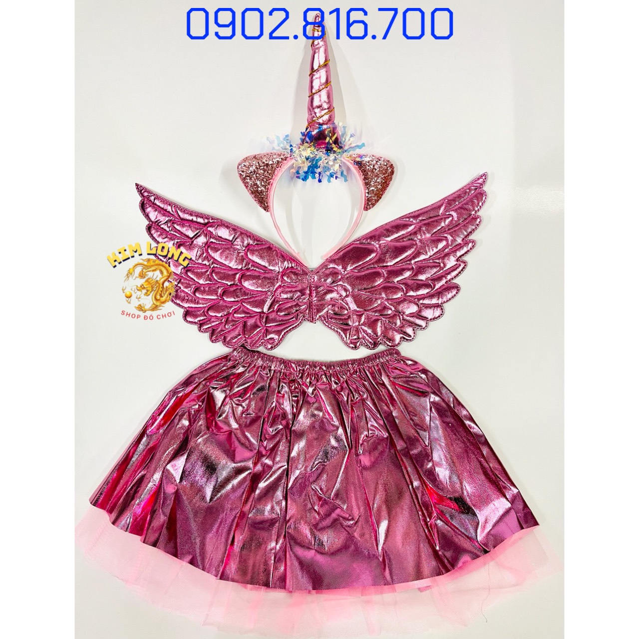 Set váy hoa thiên thần cho bé gái KidsPlaza HN22H Trắng  Kids Plaza