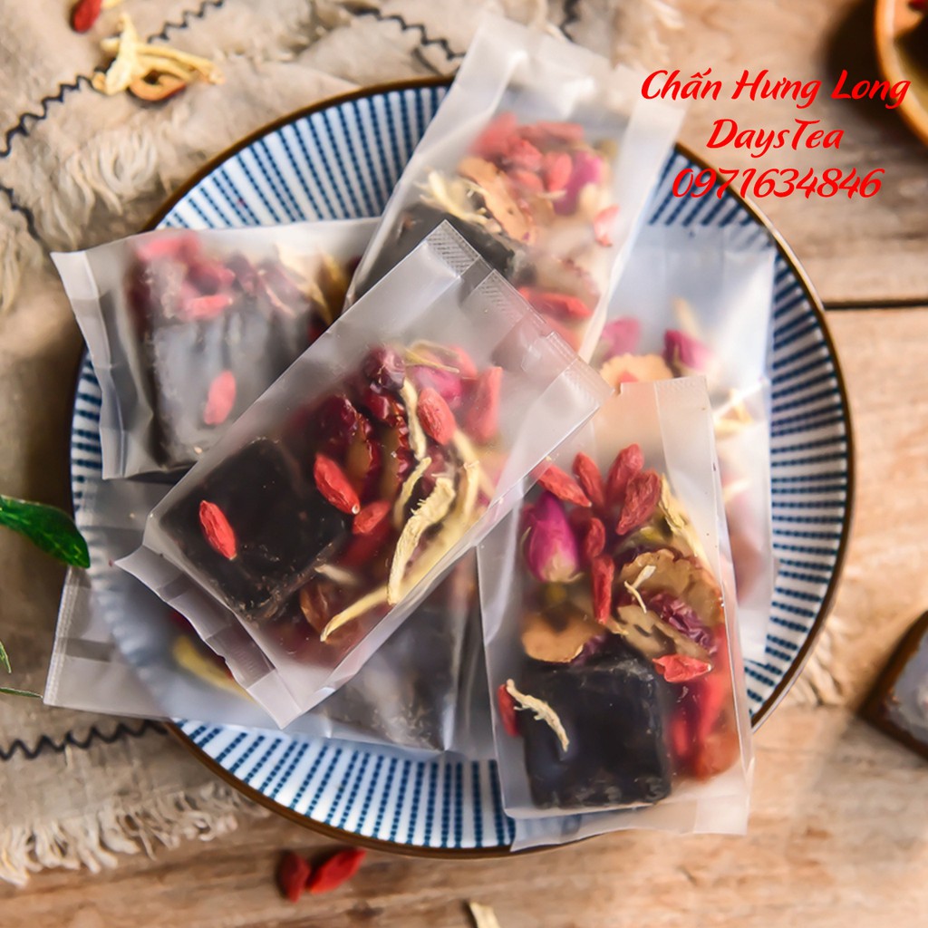 Set trà Gừng Đường đen