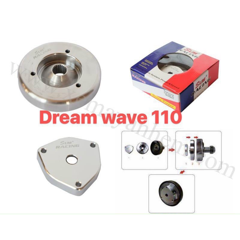Bộ tạ khóa nồi lên côn tay Future Dream Wave chính hãng Sum Racing