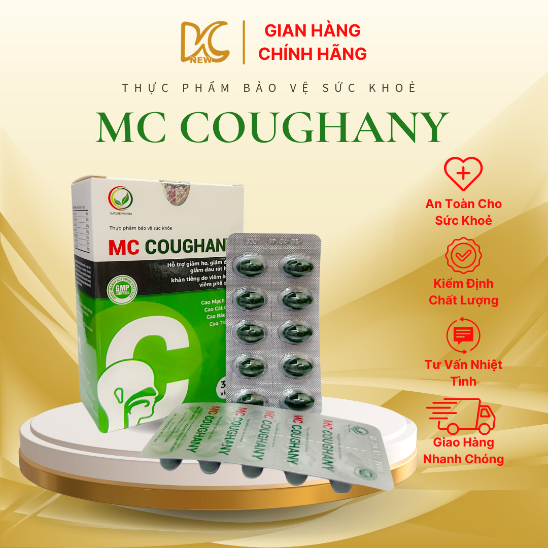 [NEW DMC] MC COUGHANY - THỰC PHẨM BẢO VỆ SỨC KHOẺ