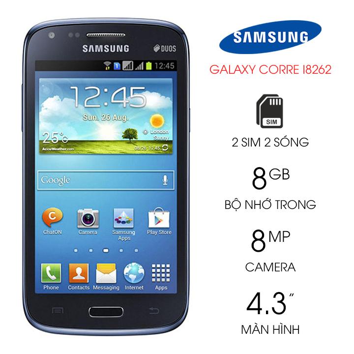 Điện thoại Samsung cũ Galaxy Core i8262 2 sim