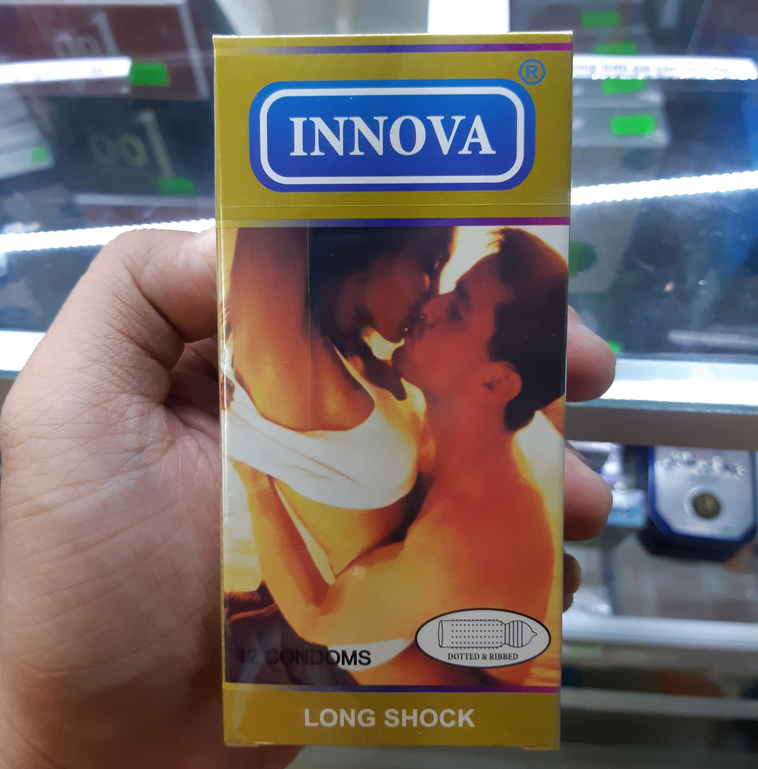 Bao cao su Innova 12 bao - Kéo dài thời gian quan hệ,Hình thật sản phẩm thật