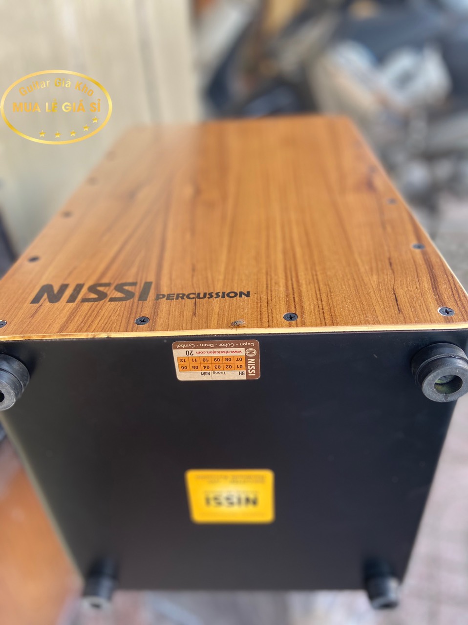 [HCM]Trống Cajon Nissi 478 - kèm bao 1 lớp