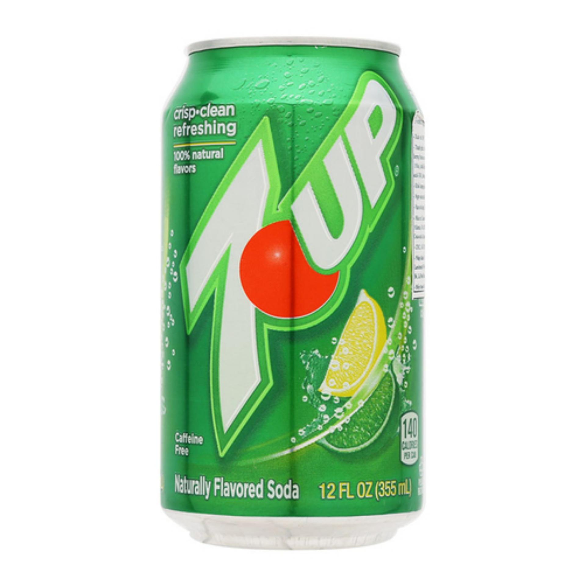 Nước ngọt có gas 7 Up USA 355ml