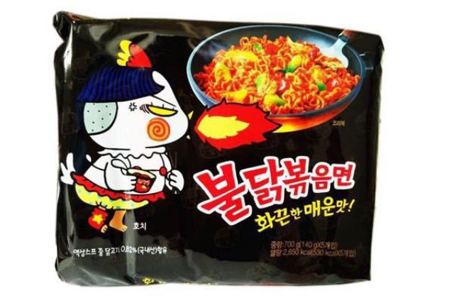Combo 5 gói mì khô gà cay Samyang 140gr