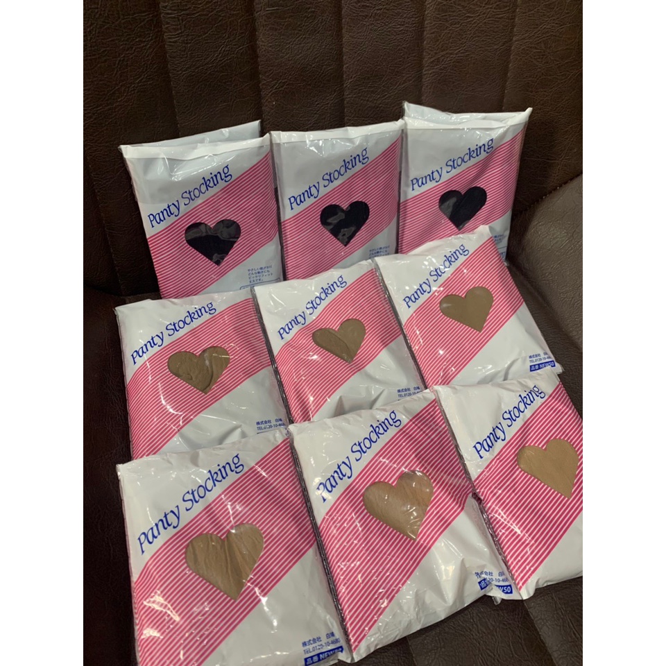 Set 5 quần tất Panty Nhật quần tất Panty stocking siêu dai siêu xinh đủ màu nội địa Nhật