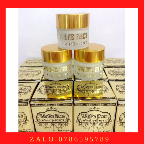 Kem dưỡng trắng da mặt white face thái lan