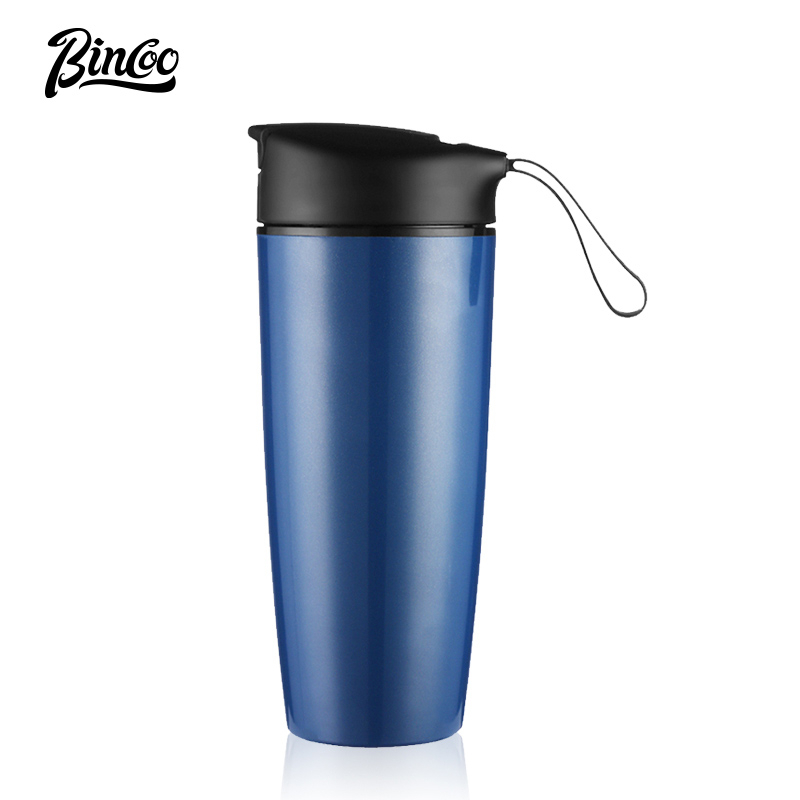 Bình giữ nhiệt BINCOO bằng gốm đựng cà phê trà chống rò rỉ giữ nóng có dây