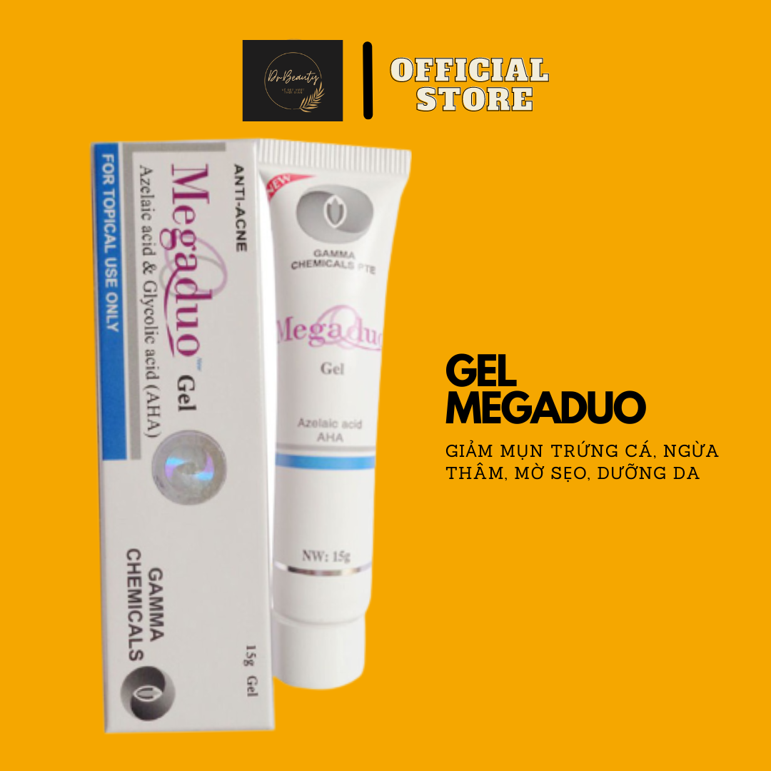 Megaduo Gel giảm mụn, giảm thâm, dưỡng da 15g