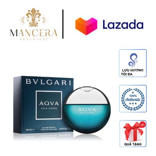 Nước hoa chính hãng, Nước hoa Bvlgari Aqva Pour Homme, Nước hoa Aqva, Nước hoa nam, Nước hoa chiết