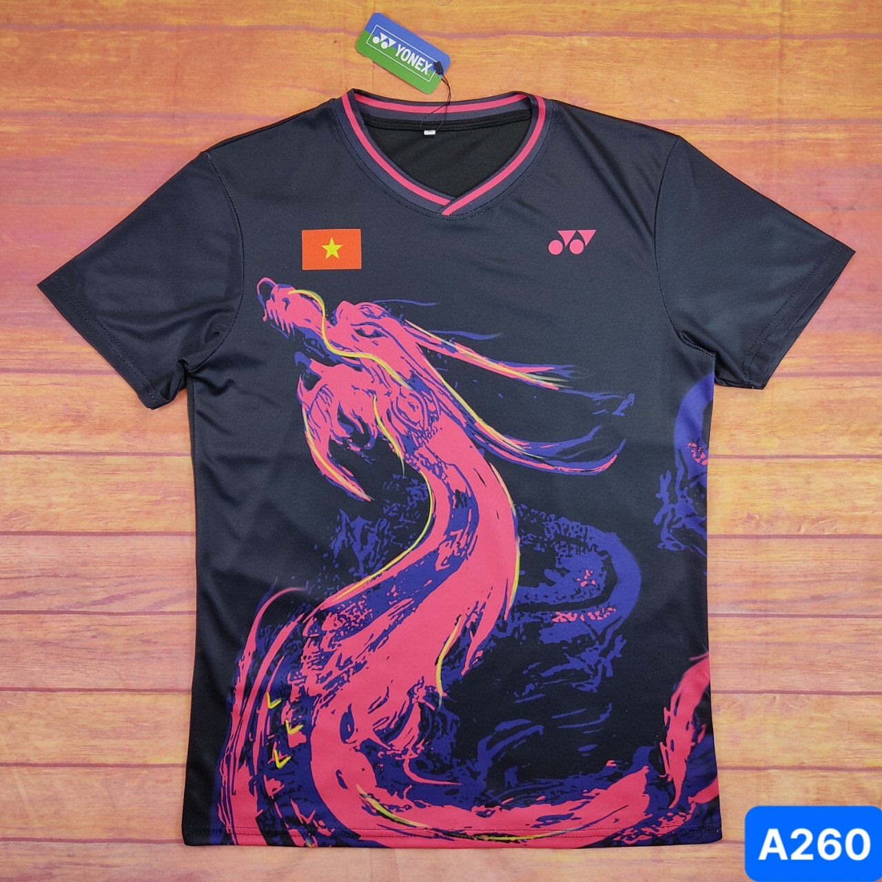 Áo Cầu Lông Yonex Chuyên Nghiệp Dùng Trong Tập Luyện Và Thi Đấu Cầu Lông A260