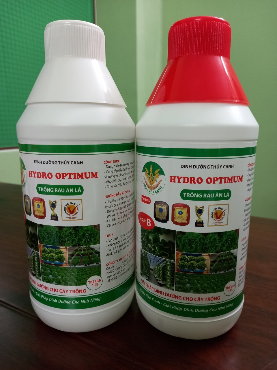 1 cặp chai lớn -Dung dịch dinh dưỡng thủy canh cao cấp-Dinh dưỡng trồng rau ăn lá-Siêu tiết kiệm