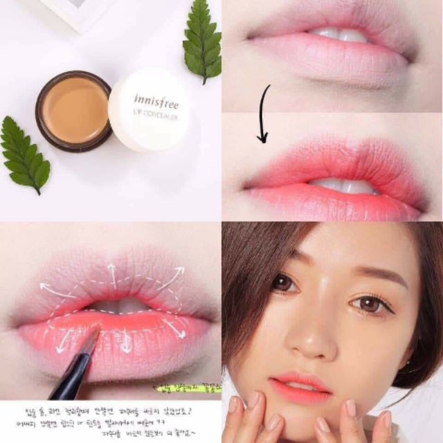 [Lấy mã giảm thêm 30%] Kem Che Khuyết Điểm Môi Innisfree Tapping Lip Concealer