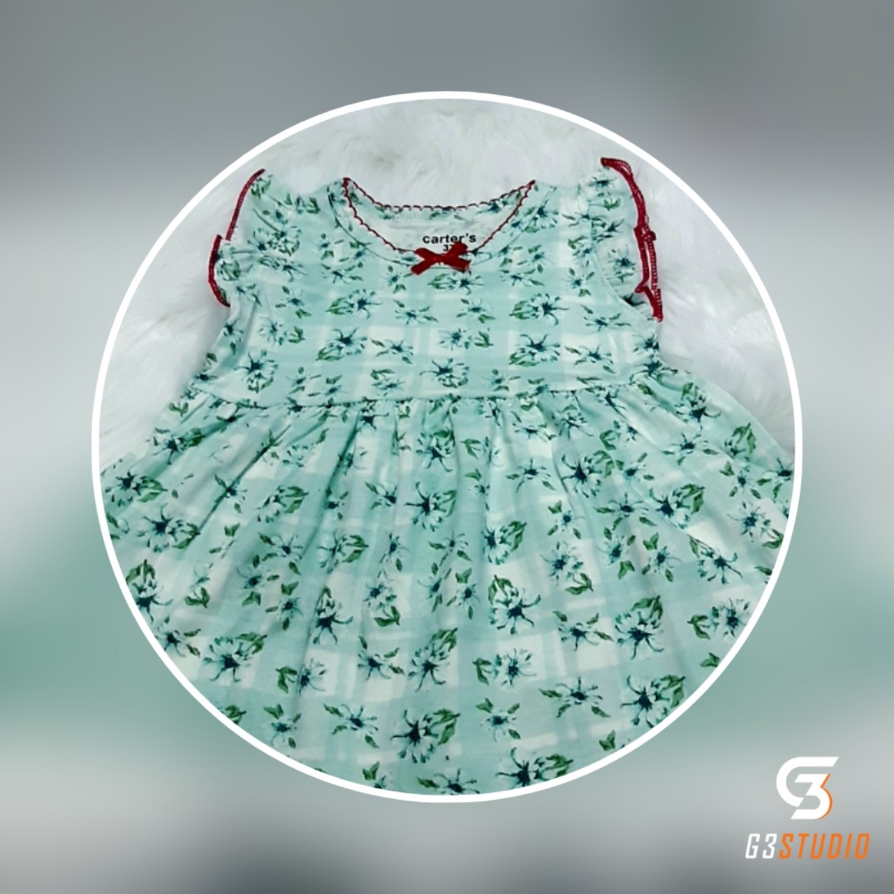 ĐẦM dành cho bé gái chất COTTON mềm mịn ( 3-15 kg ) HÀNG ĐẸP