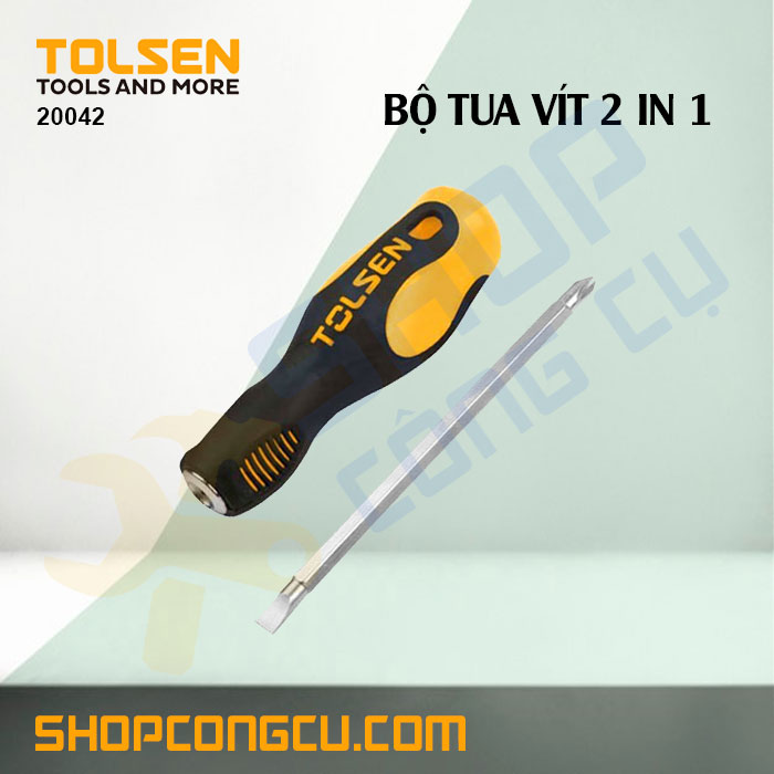 [HCM]Bộ tua vít 2 trong 1 Tolsen 20042
