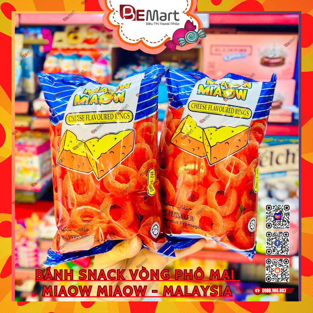 BÁNH VÒNG PHÔ MAI Miaow Miaow -Malaysia