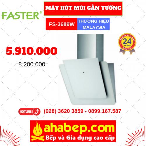 Máy hút mùi gắn tường fs 3689w - hàng chính hãng