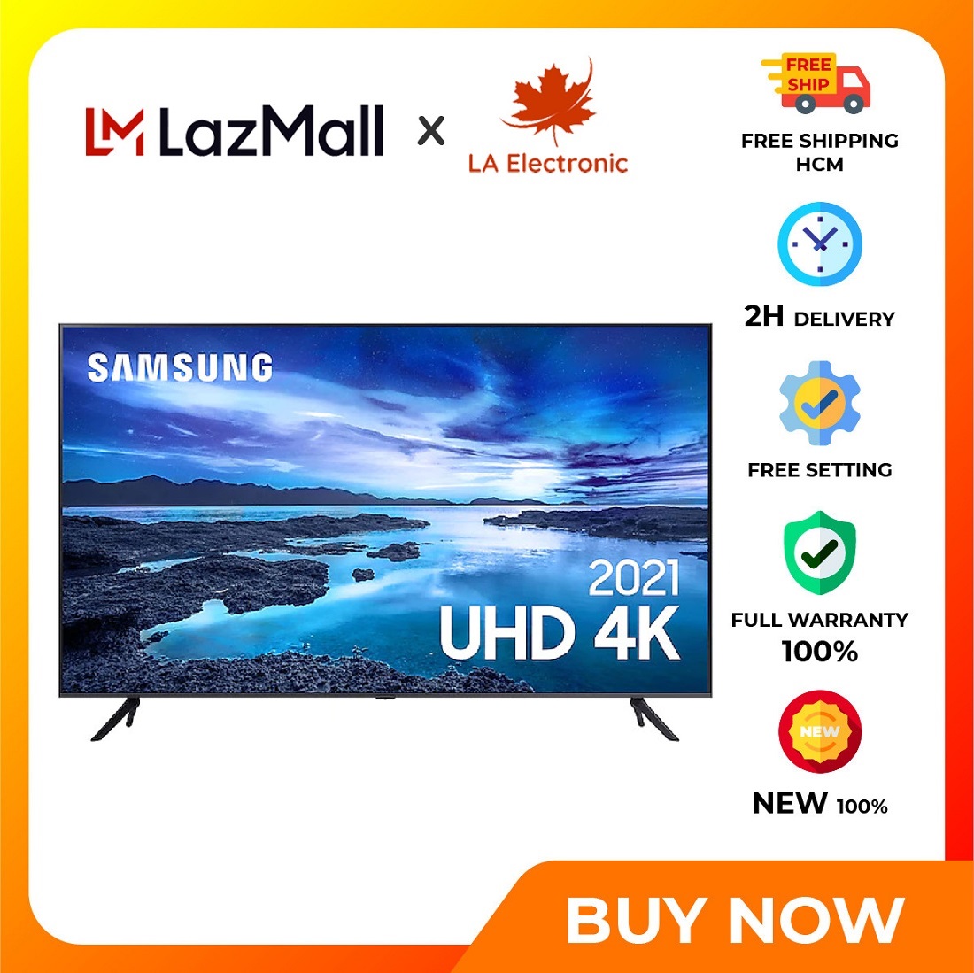 43au7700 - smart tivi samsung 4k 43 inch ua43au7700 - free shipping hcm - crystal processor 4k; hdr; hdr 10+; hlg; pur color; uhd dimming; auto motion plusdolby digital plus; q-symphony; blutooth audio tizen os