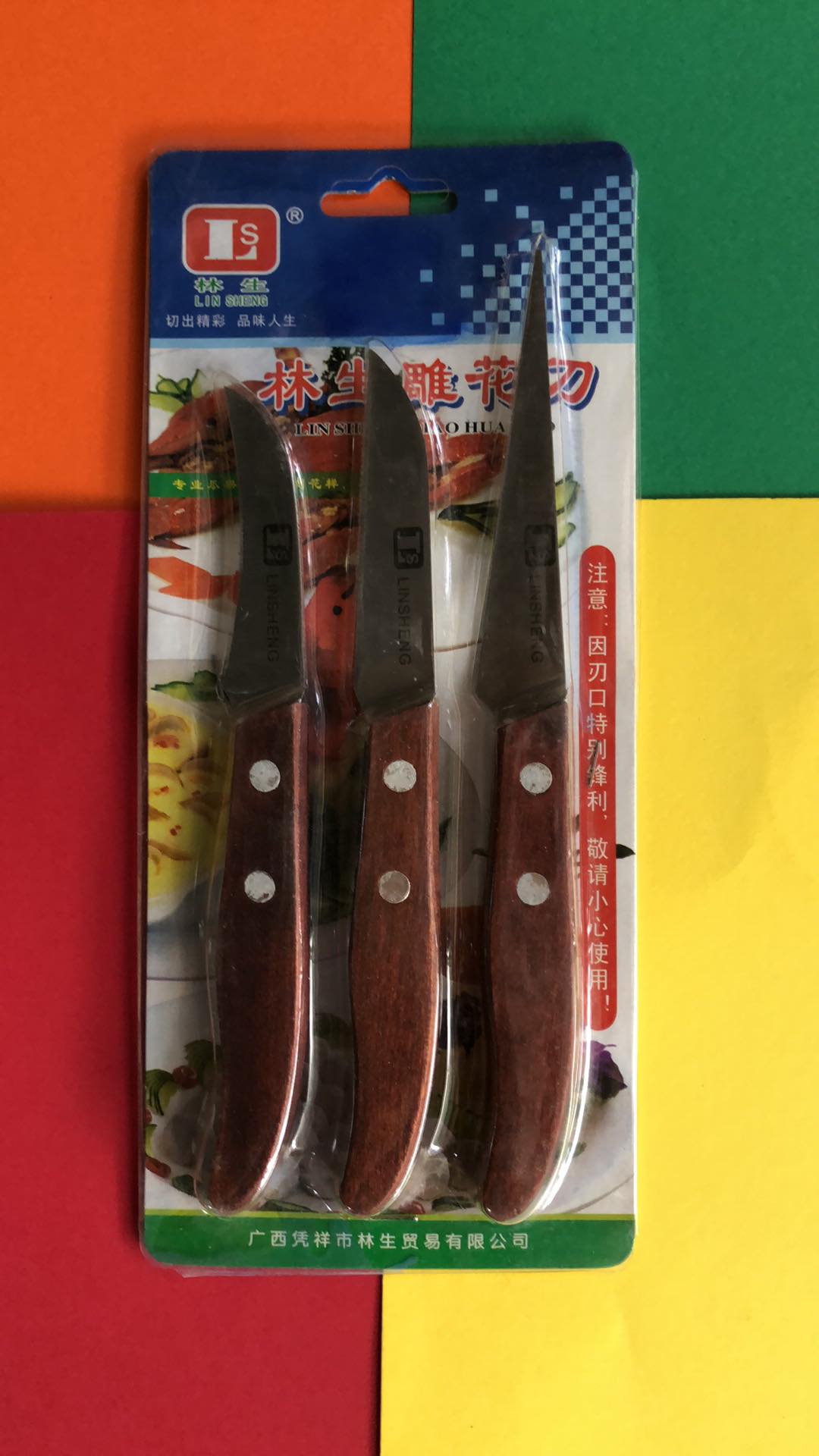 [HCM]Bộ 3 Dao Tỉa Rau Củ