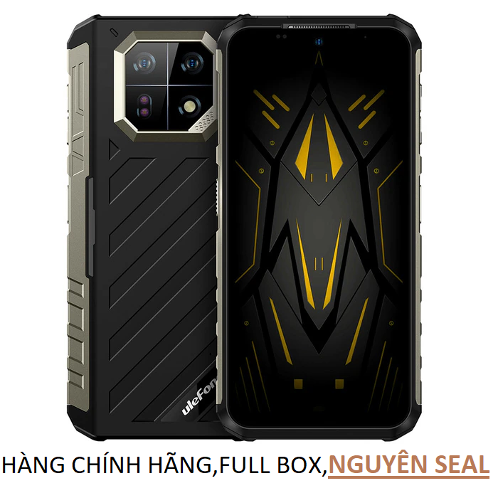 Điện thoại chắc chắn Ulefone Armor 22( RAM 16GB (8GB + 8GB), ROM 256GB, Android 13,,NFC ,camera 64MP,4G,chống nước,chống va đập IP68/IP69K)