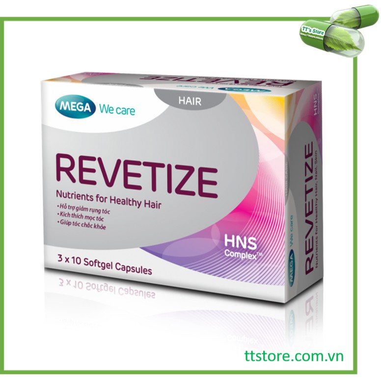 Revetize - hỗ trợ ngăn rụng tóc giúp mọc tóc