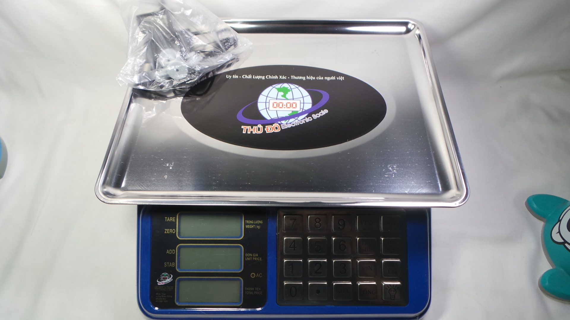 Cân đĩa điện tử thủ đô 5kg - tính tiền - đếm số lượng - hy100-tđ5