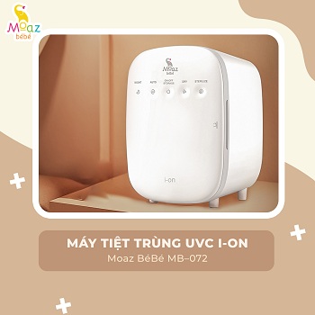 Máy tiệt trùng UVC ION Moaz BéBé MB 072