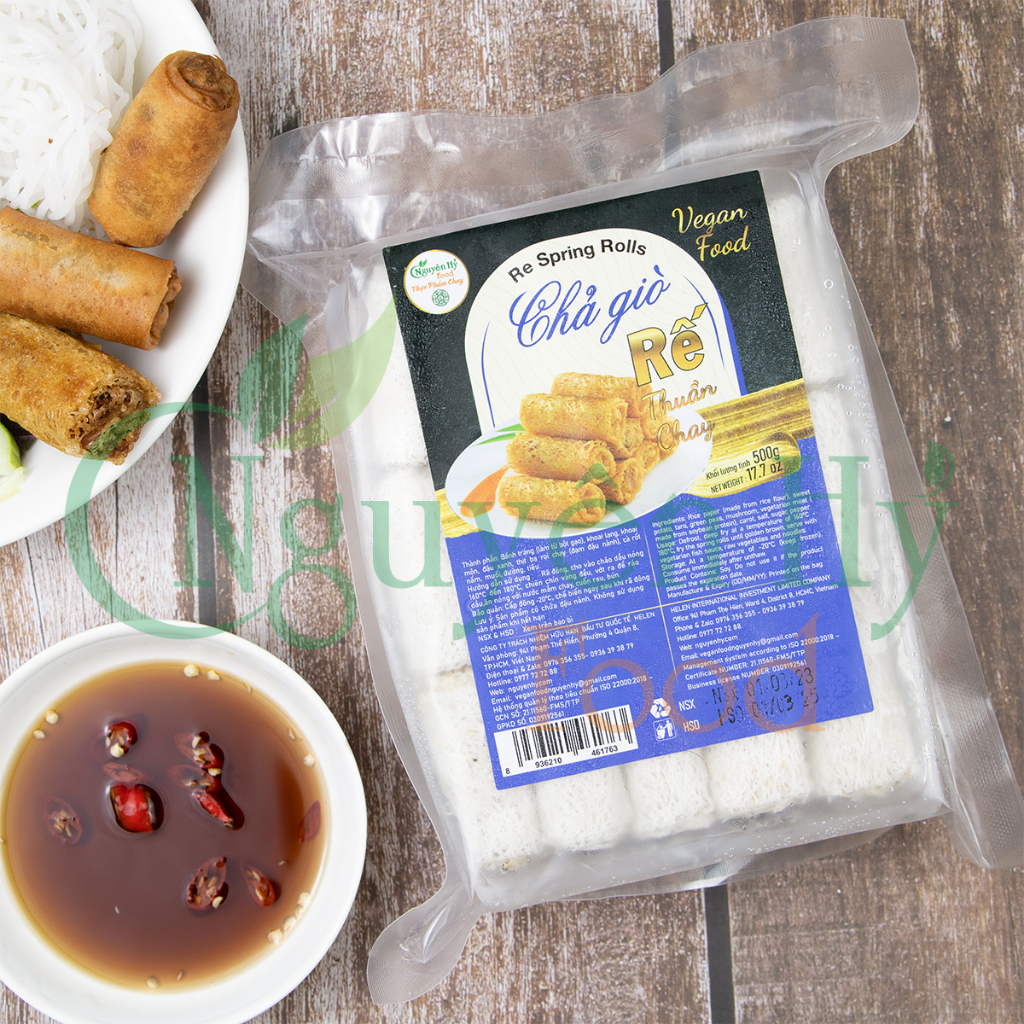 Vegetarian Spring Rolls Re Nuong Hy - 350G/500G