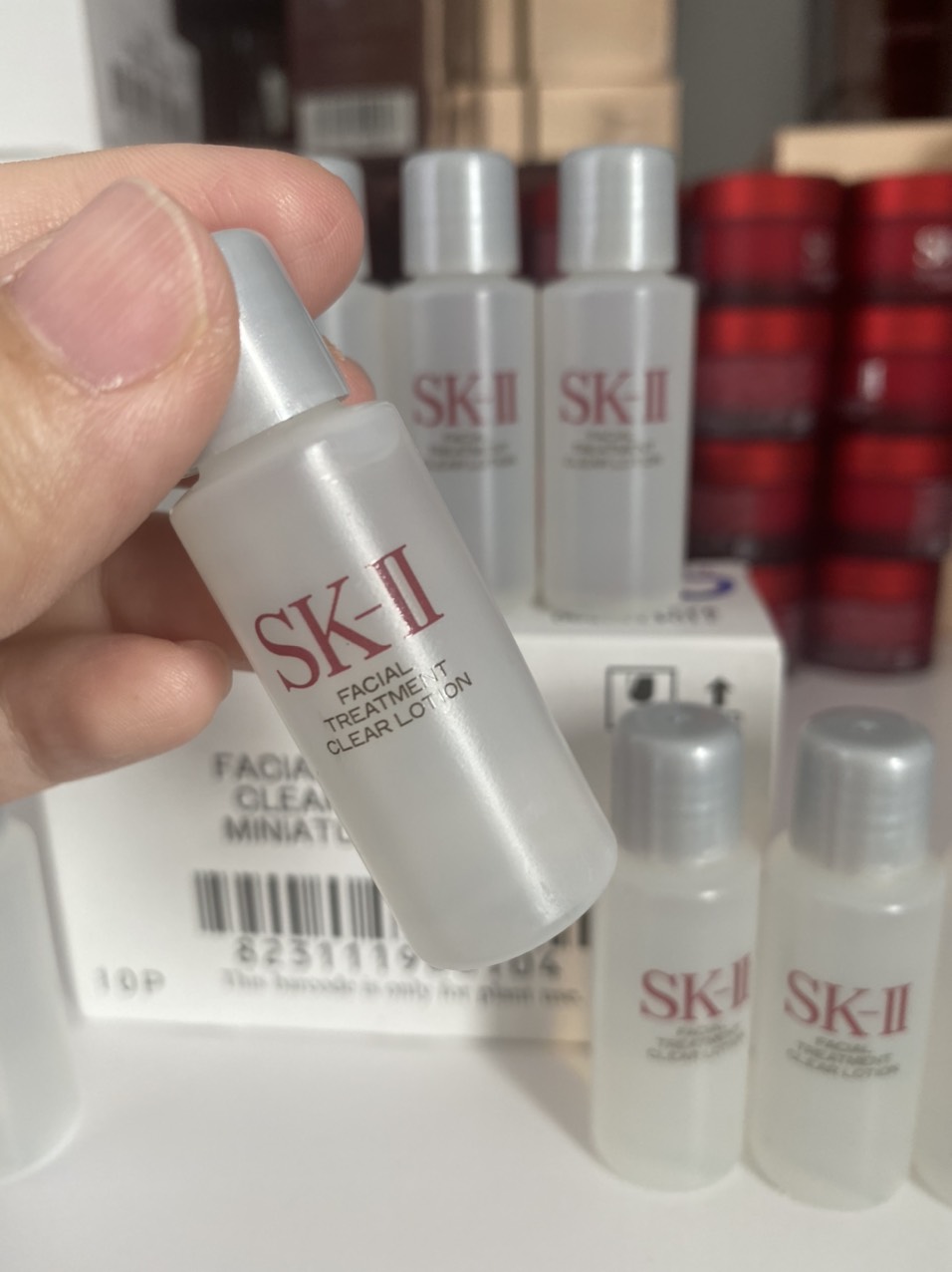 Nước hoa hồng skii/ sk2/ sk-ii facial treatment clear lotion 10ml, chính hãng nhật bản, sample mini skii