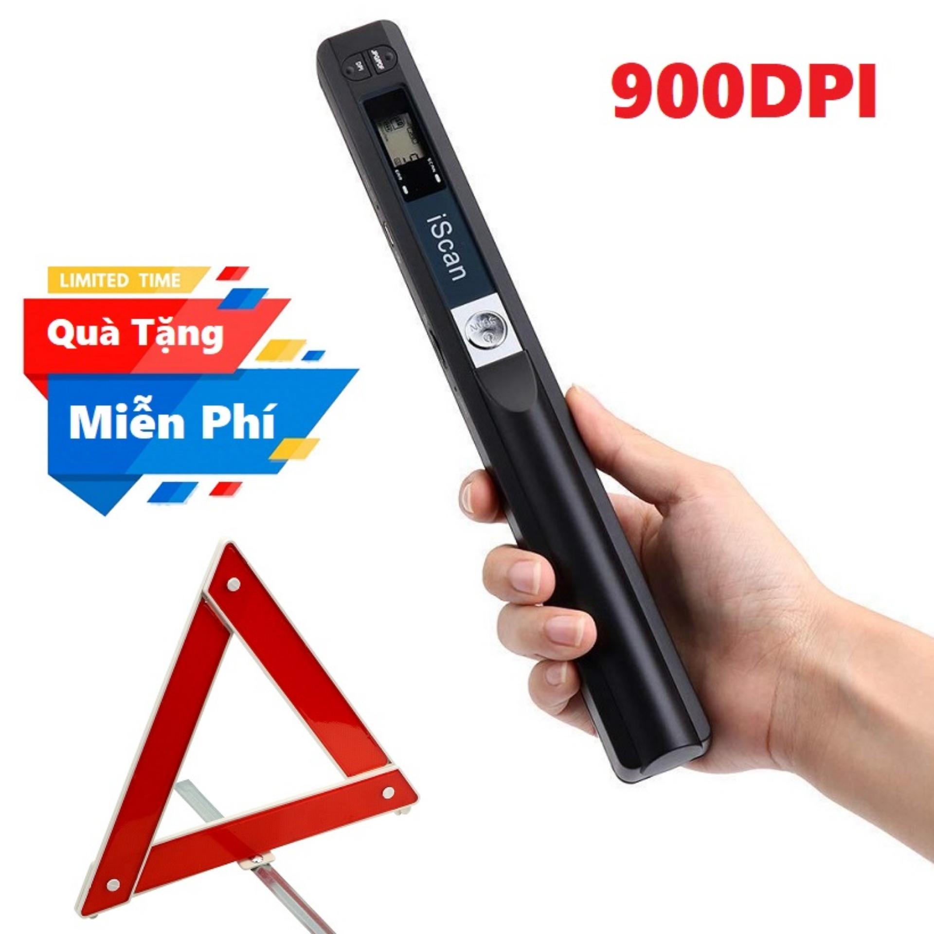 Máy scan màu di động độ nét cao iscan 900DPI Tặng kèm Tam giác phản quang cảnh báo đỗ xe trên đường