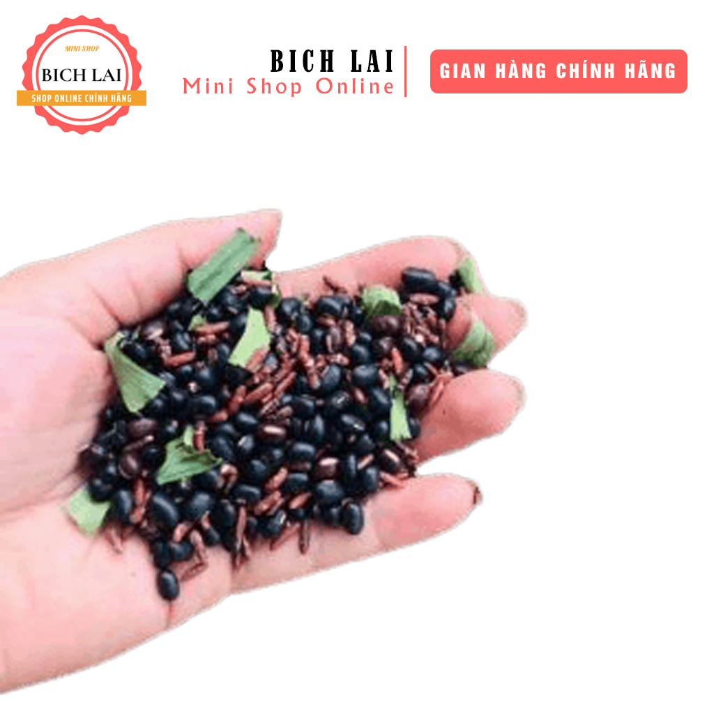Trà gạo lức đậu đen xanh lòng lá dứa - rang tay tại nhà - thanh lọc cơ thể 500g