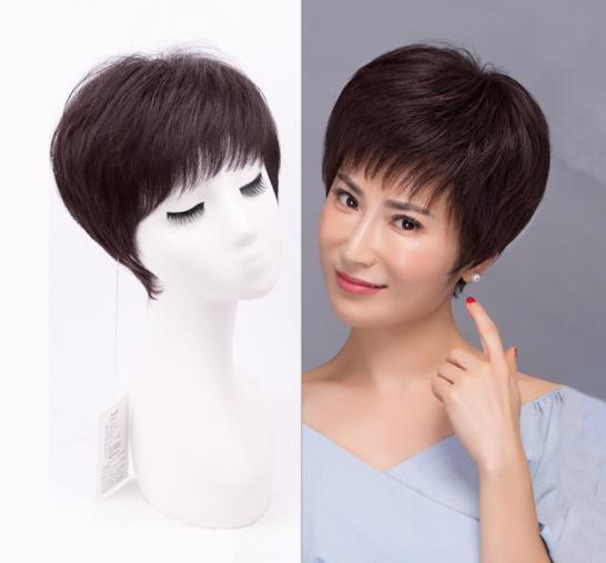 Tóc giả nguyên đầu tém ngắn kiểu tomboy tgt-002 | tóc giả wina