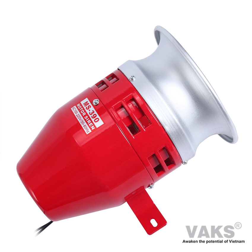 [HCM]CÒI HỤ XÉ GIÓ BÁO ĐỘNG MS-390 150dB - CÁC NGUỒN 220V 24V DC (tùy chọn)