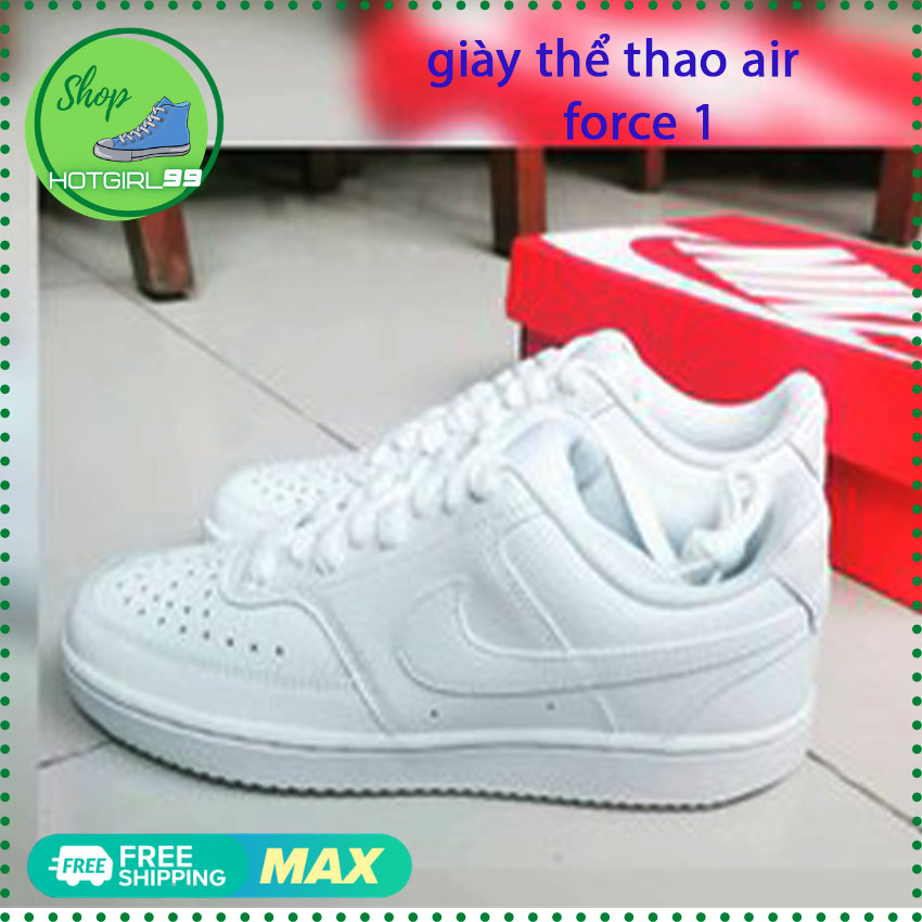 Giày thể thao nam nike air force 1-hotgirl99-giày nike air force 1 kiểu dáng đơn giản nhưng vô cùng tinh tế,chất liệu da mờ hoàn hảo .nike air force1 được thiết kế hướng tới sự đơn giản nhưng vô cùng tinh tế .