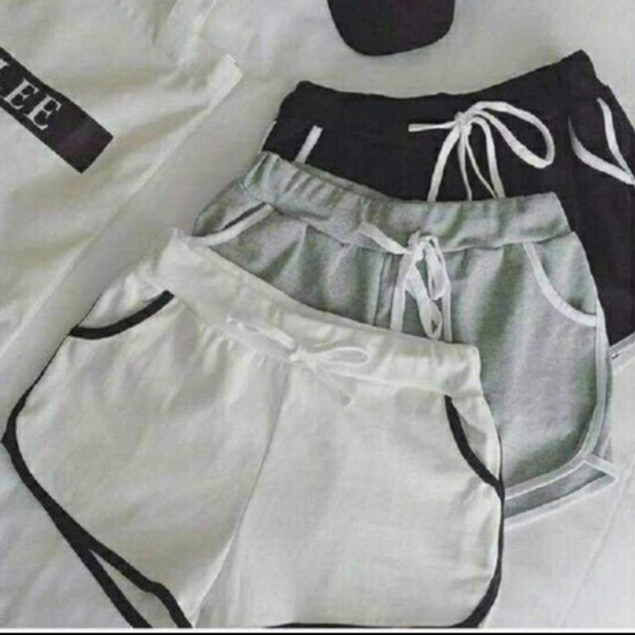 Quần short đùi nữ vải cotton mềm mịn co giản cực tốt