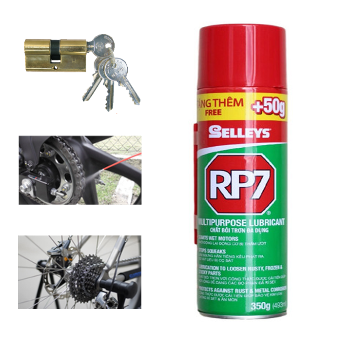 RP7 chai xịt rỉ sét và bôi trơn kim loại 350g