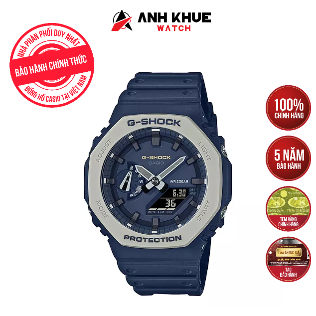 Đồng hồ casio nam g-shock dây nhựa ga-2110et-2adr