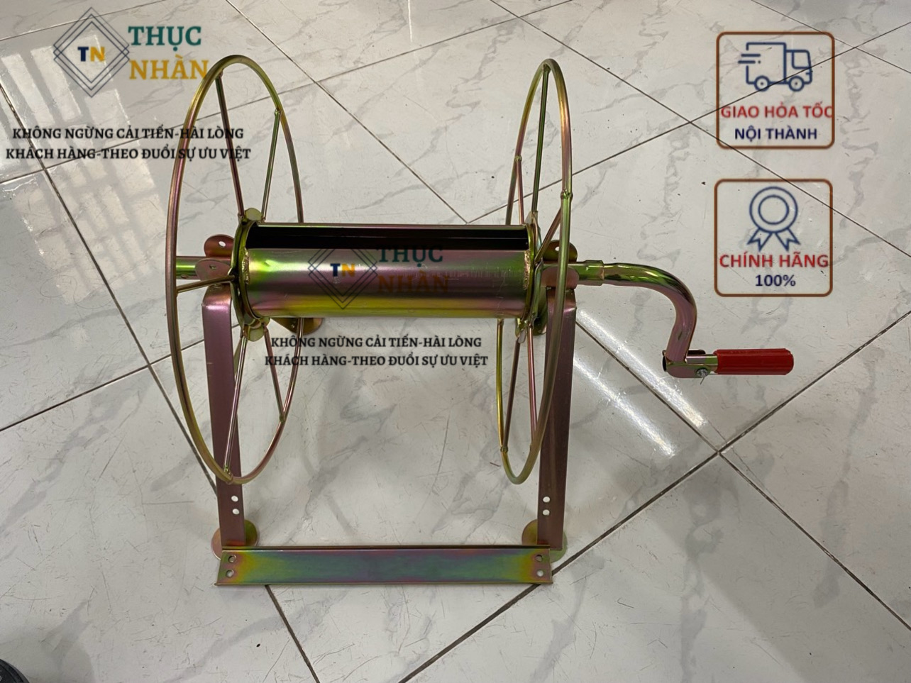Rulo xịt rửa xe , phun thuốc trừ sâu 100 Mét dùng cho loại dây kích thước 8.5MM