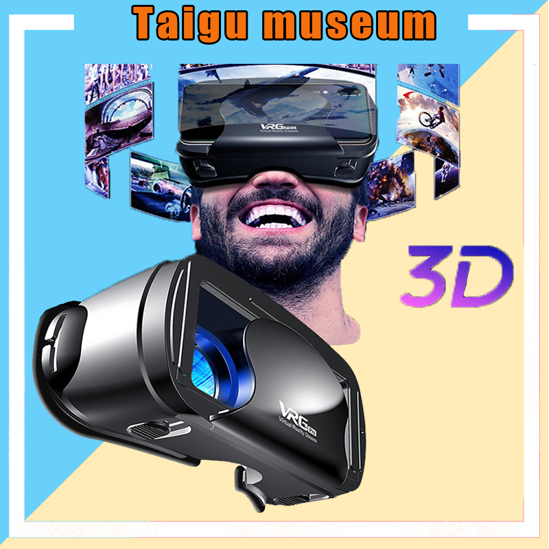 Vr kính thực tế ảo vrg pro 3d vr góc rộng 3.5 ~ 7 inch,kính xem phim thực tế ảo 3d vr box mẫu 2.0