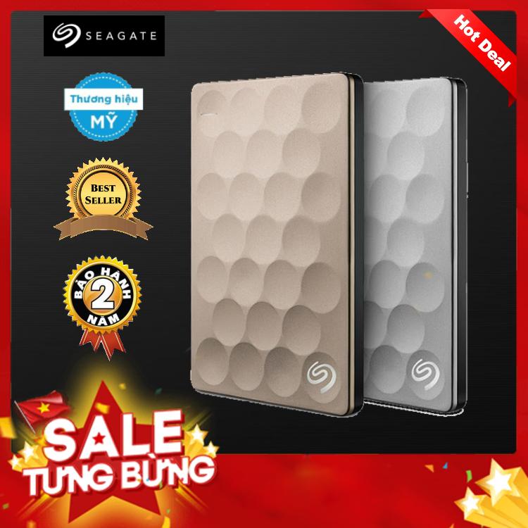 Ổ cứng di động 1tb seagate backup ultra slim + bao da chống sốc