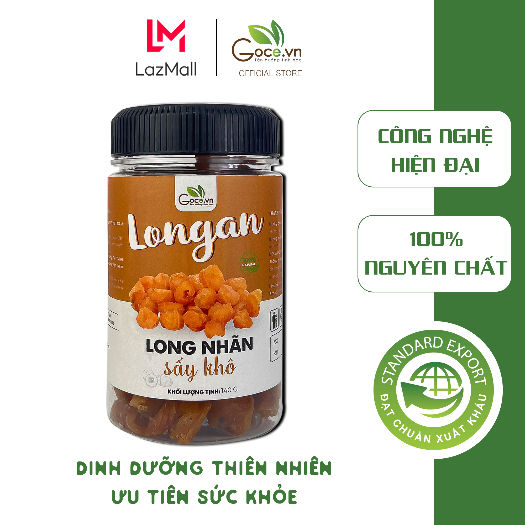 Long nhãn sấy khô goce - 140g