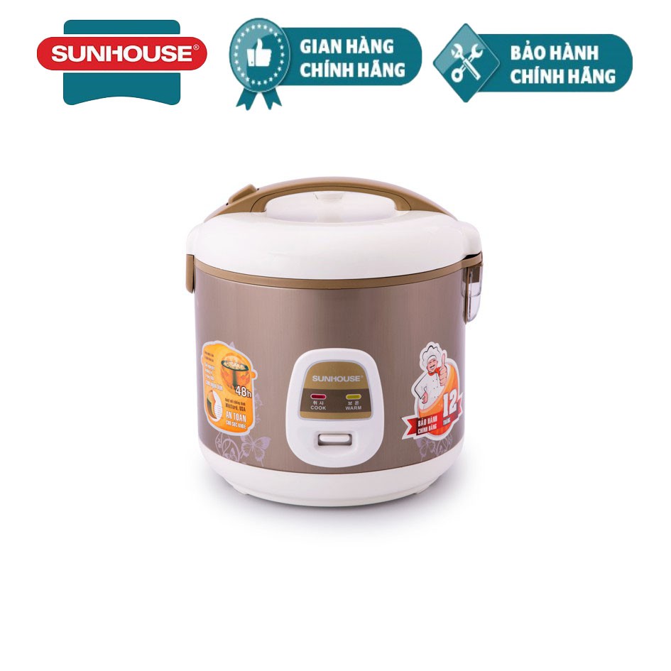 Nồi cơm điện sunhouse shd8616 1.8l