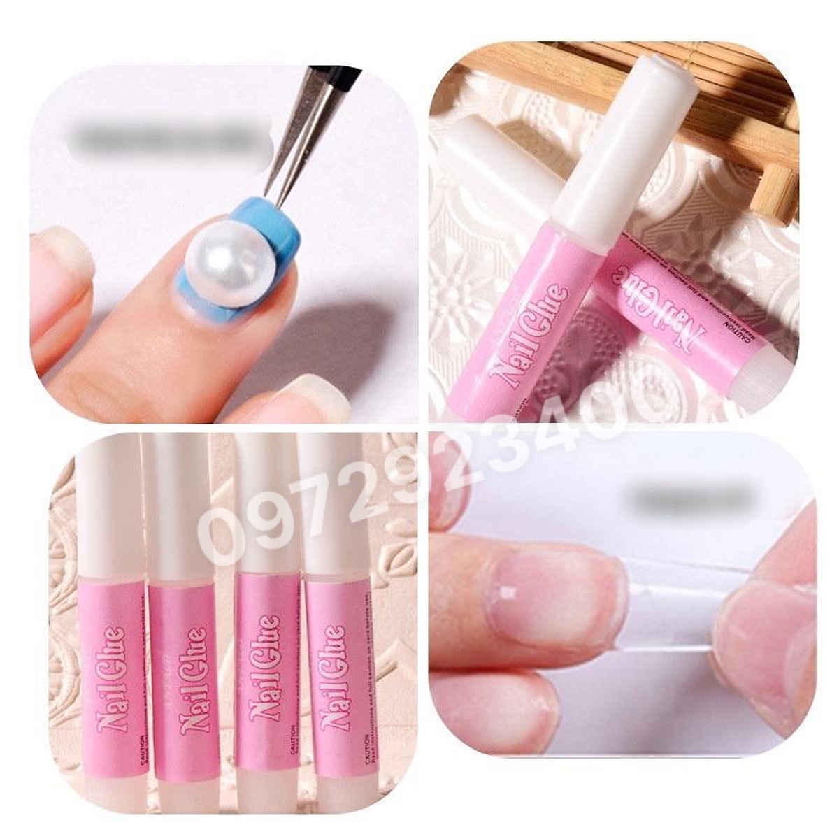 Keo dán móng mini ,nail boox ,keo nail glue 2g - mini nails