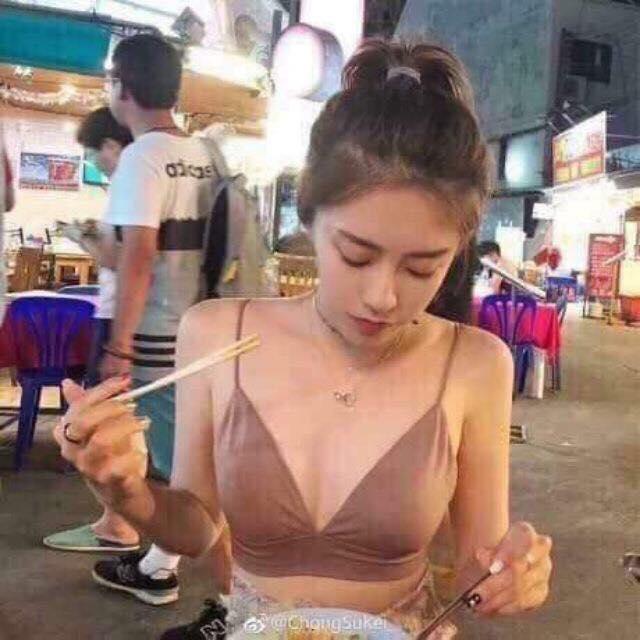 Áo bra dây mảnh xuất khẩu
