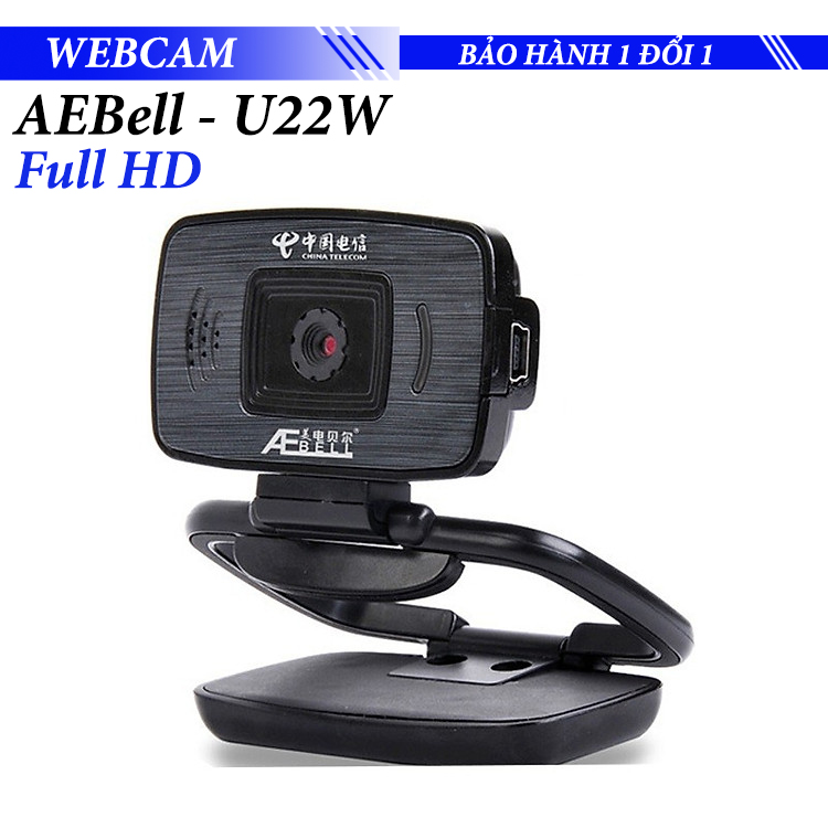 Webcam học online - live Stream dạy học Cho Máy Tính, Laptop AEBell U22W