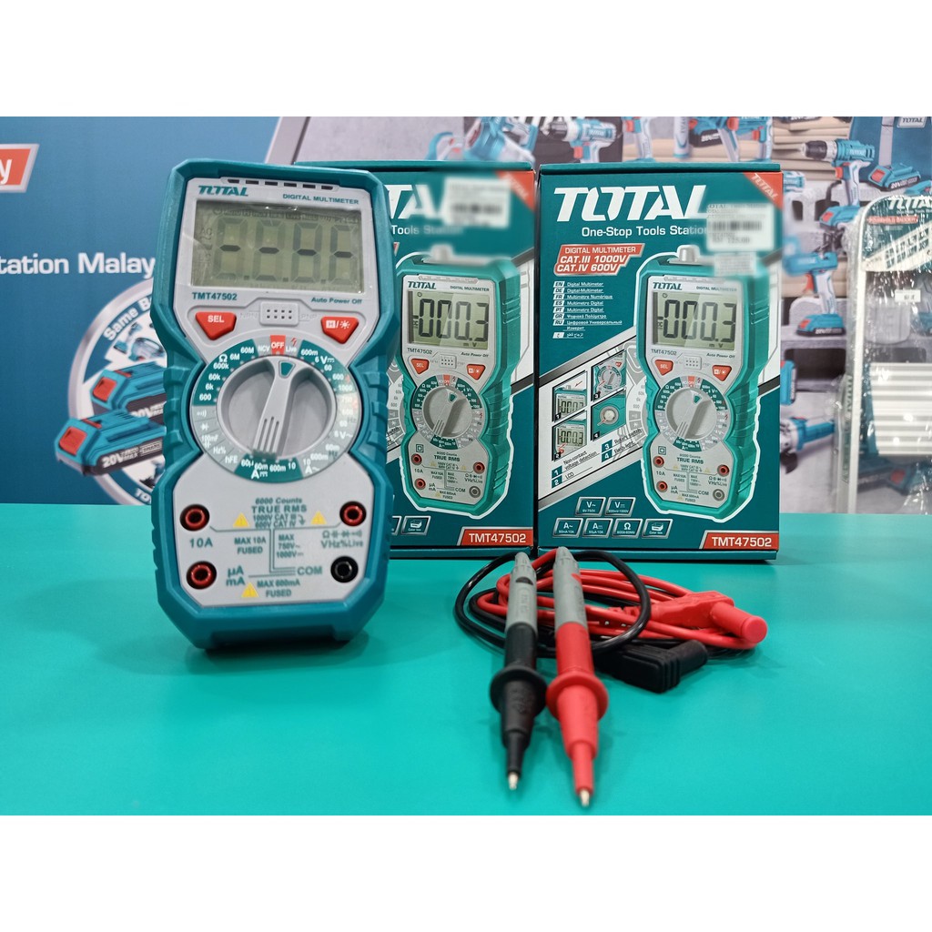đồng hồ đo điện vạn năng total tmt47502- hàng chính hãng 1